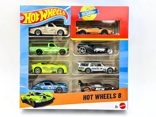 8 Pack Hot Wheels (Porsche) Hot Wheels 2025 1:64 Blister Wielokolorowy