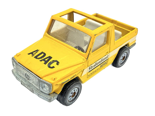 Mercedes-Benz 280 GE ADAC, Siku, Made in W.-Germany, No.1044, Żółty, 1:55