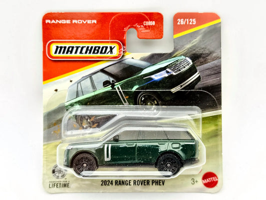Range Rover Phev Hot Wheels 2026 Mainline 1:64 Blister Zielony