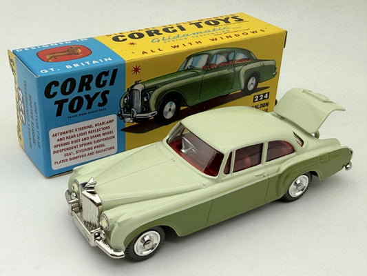 BENTLEY CONTINENTAL SPORTS SALOON Corgi Jasnozielony 1:43
