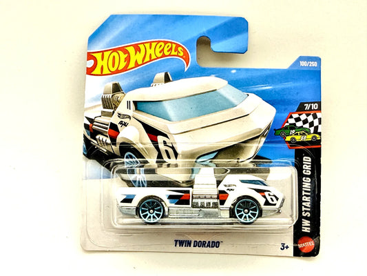 Twin Dorado Hot Wheels HW Starting Grid 1:64 6 Blister Biały