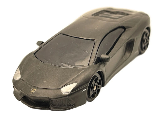LAMBORGHINI AVENTADOR LP700-4, Maisto, Die cast, Czarny, 1:64, Resoraki