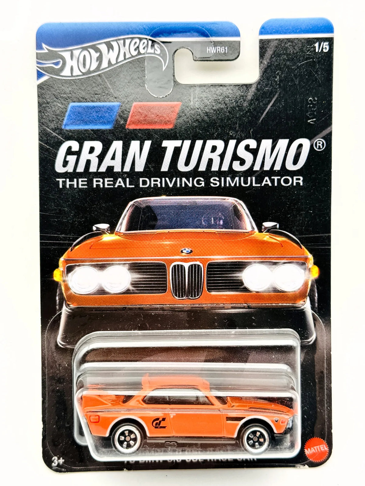 BMW 3.0 Csl Race Car Hot Wheels 2022 GRAN TURISMO 1:64 GT Blister