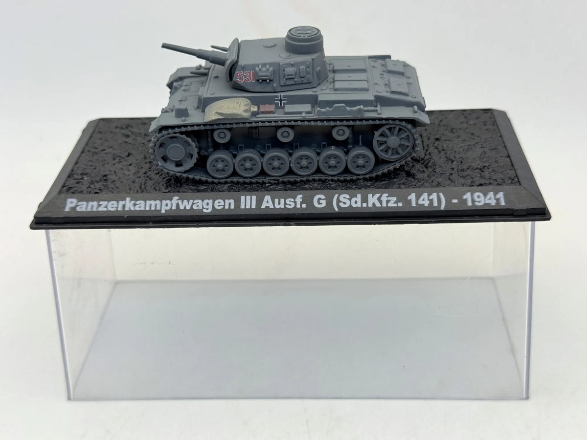 Czołg Panzerkampfwagen Iii Ausf. G - 1941 Tanks of the World AmerCom 1:72