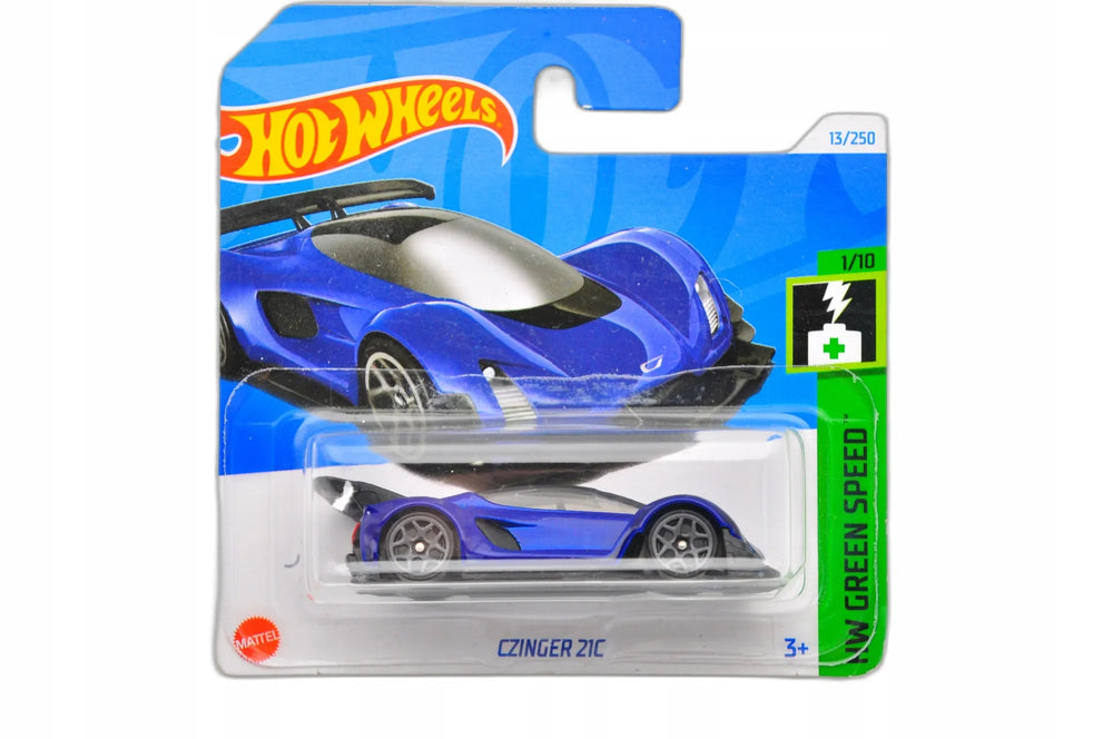 Czinger HW Green Speed Hot Wheels 2024 Niebieski 1:64