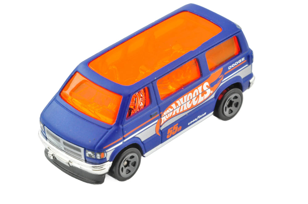 Dodge Van, Hot Wheels, die cast resoraki, 1:64