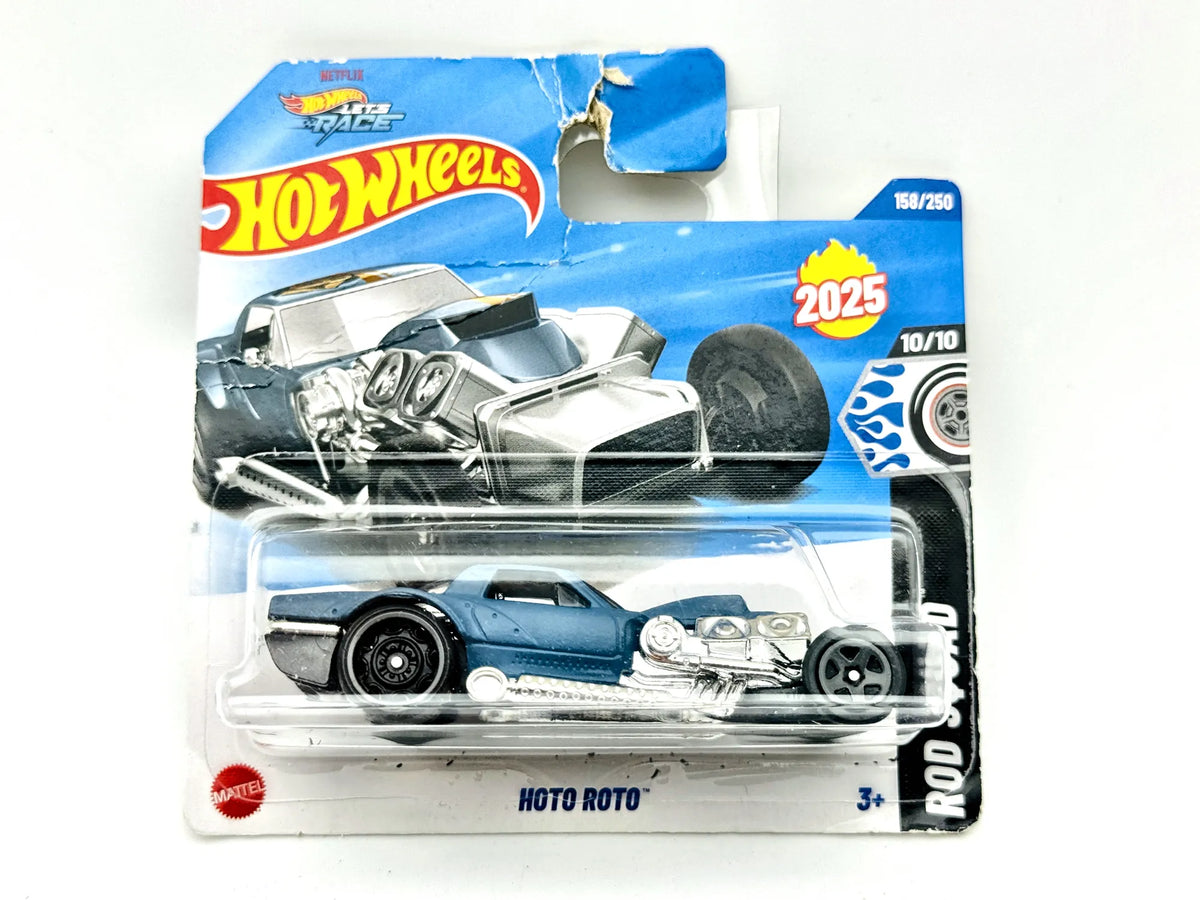Hoto Roto Hot Wheels 2025 Rod Squad 1:64 Blister Niebieski