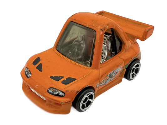 Toyota Supra Tooned Hot Wheels 2022 Pomarańczowy 1:64 Samochód Osobowy