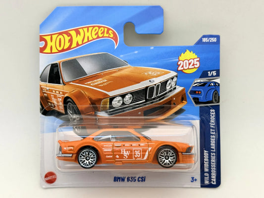 BMW 635 CSI Hot Wheels 2025 Pomarańczowy 1:64