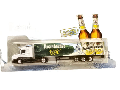 Scania Truck Grell 1:87 Ciężarówka Promocyjna Krombacher Blister Biały – zdjęcie 2