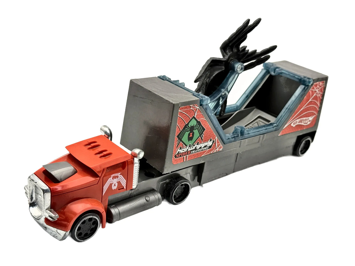 SPIDER TRANSPORT, Hot Wheels, Die cast, Kabina:, 1:43 (29 cm), Resoraki