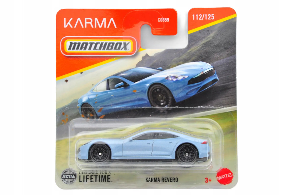 KARMA REVERO Matchbox 2024 Jasnoniebieski 1:64
