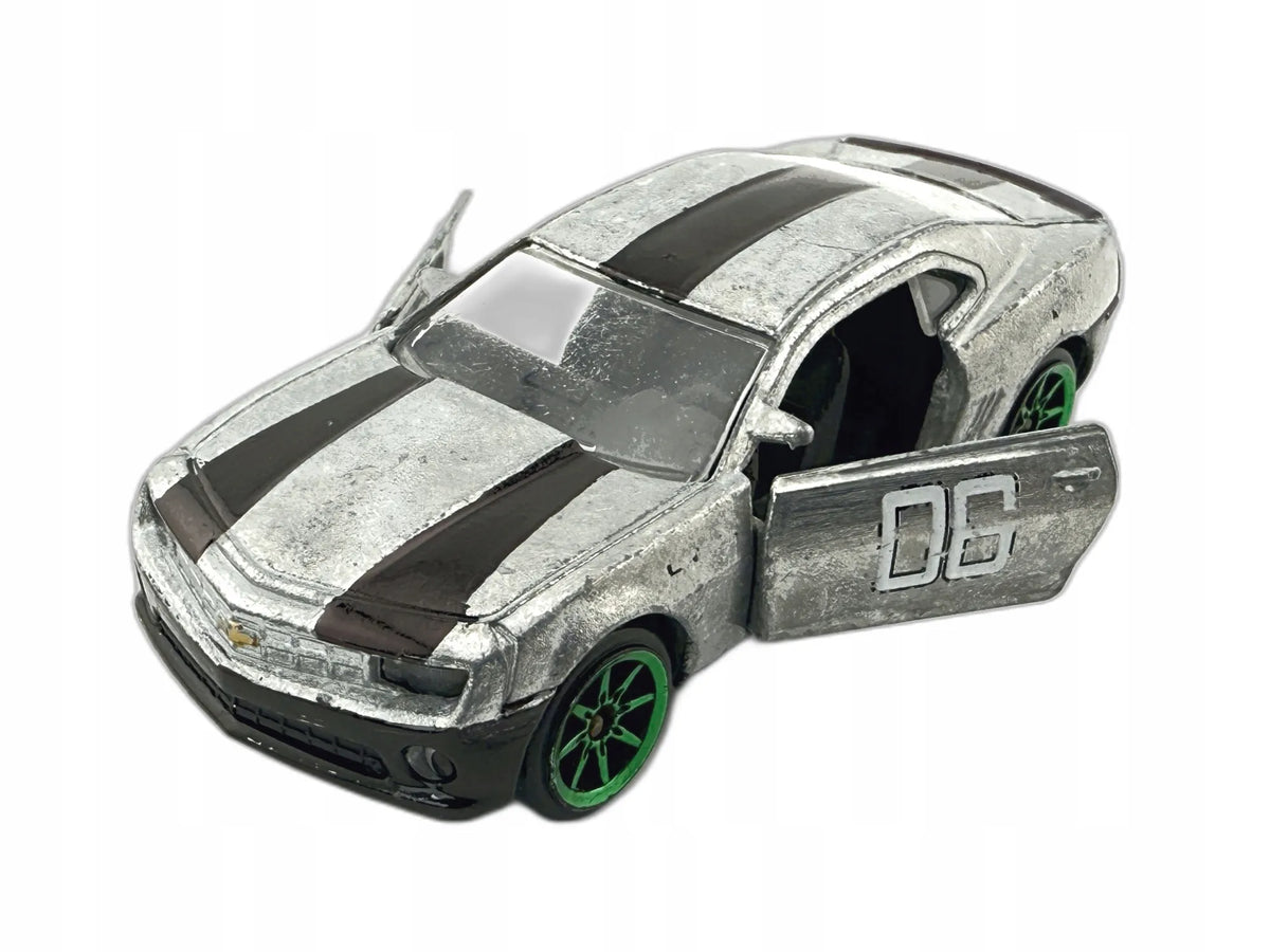 Chevrolet Camaro Majorette 2010 Srebrny 1:62