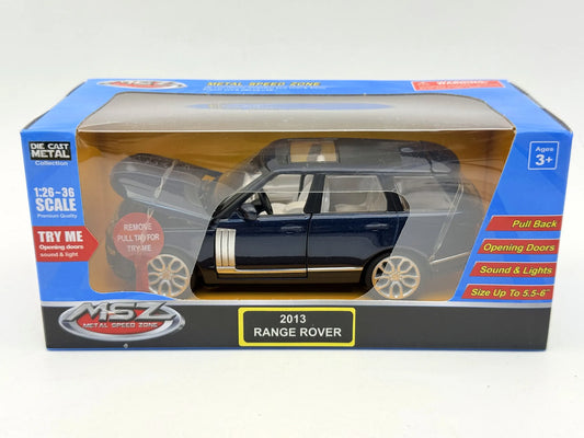 2013 RANGE ROVER Metal Speed Zone MSZ 2013 Granatowy 1:25