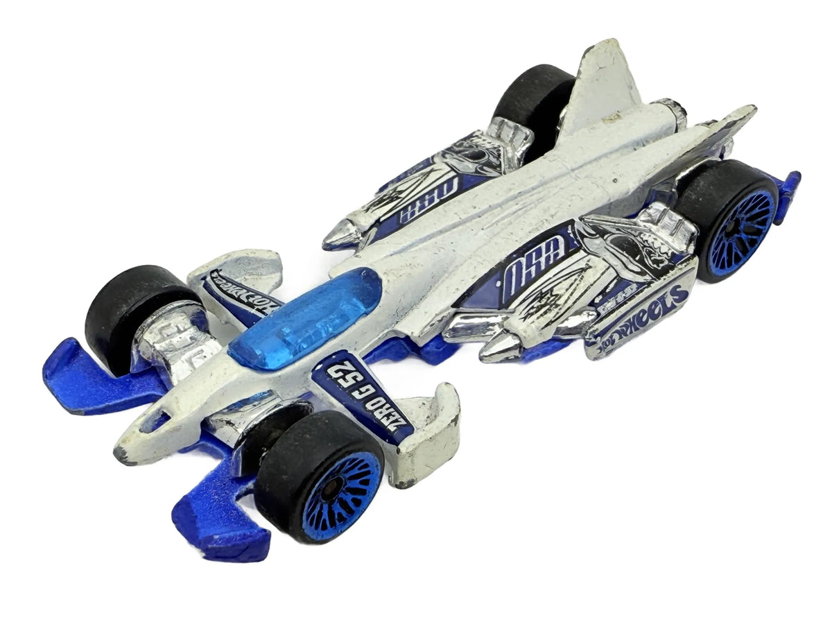 Jet Threat 3.0 Hot Wheels Niebiesko-Biała 1:64