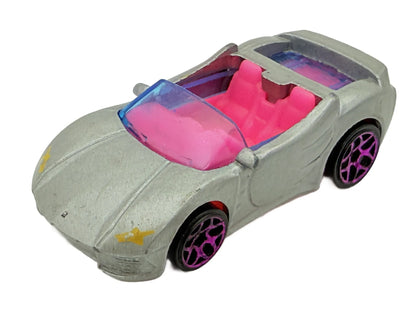 Barbie D Extra Hot Wheels Srebrna 1:64