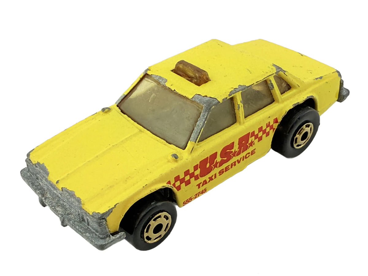 Taxi Service Matchbox Żółty 1:64 Made in England