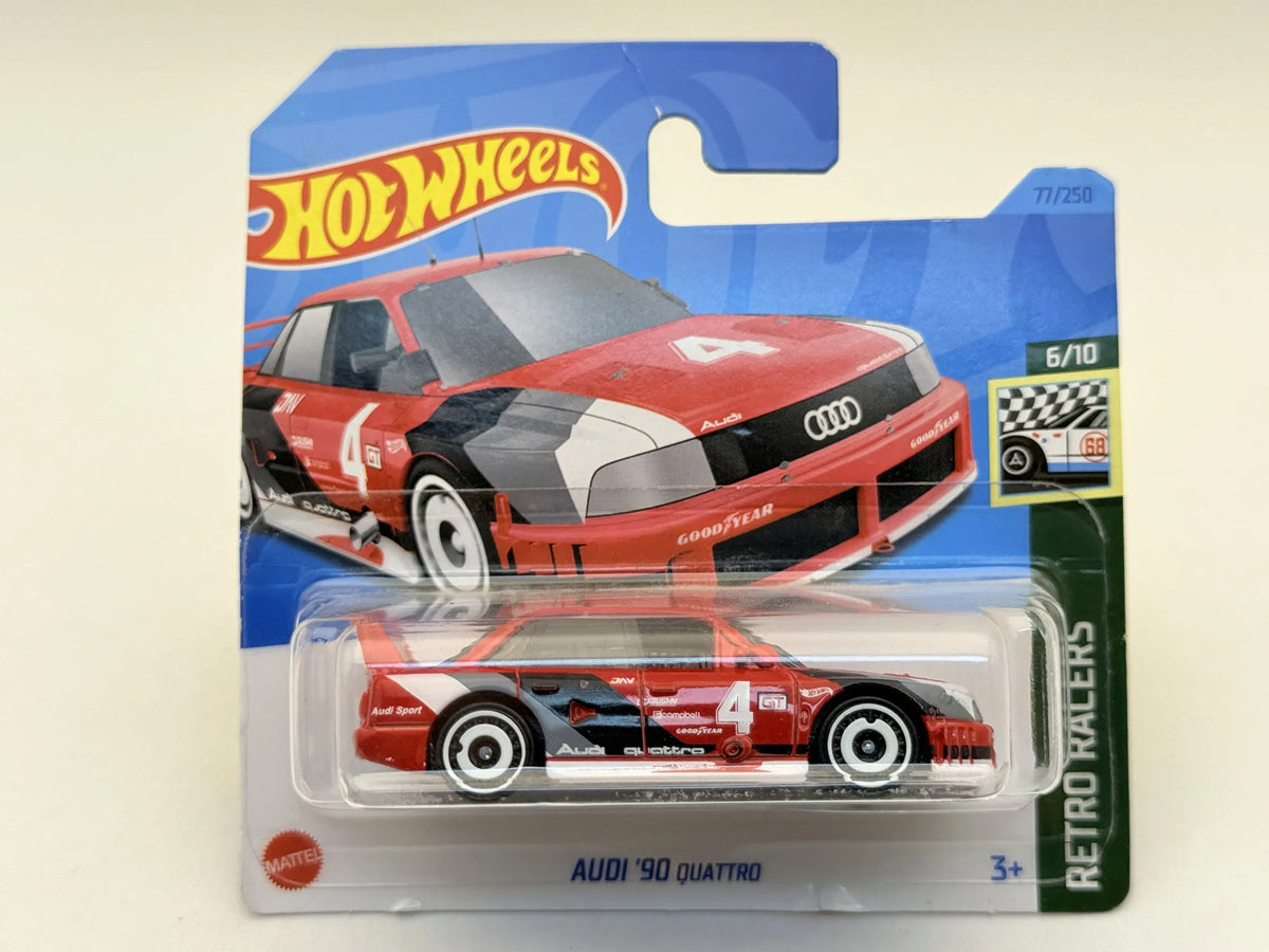 Audi '90 Quattro X-Raycers Hot Wheels 2023 Czerwony 1:64