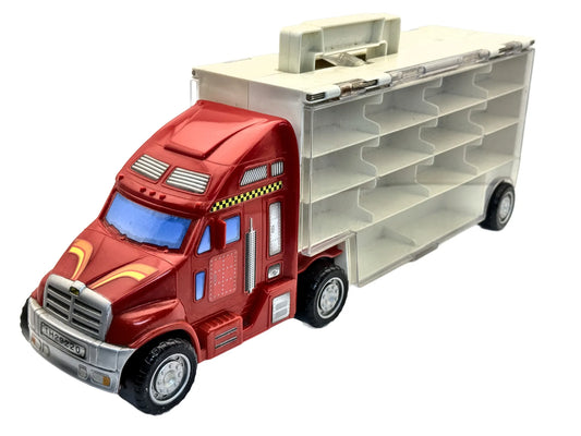 Ciężarówka Strażacka Motor Max 2008 Na 28 modeli 1:64 Ciężarówka Czerwony