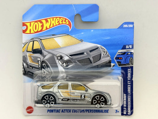 PONTIAC AZTEK CUSTOM Wild Widebody Hot Wheels 2025 Srebrny 1:64