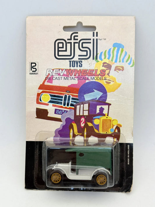 T-FORD 1919, Efsi Lata 1970–1980, Die cast, Biało-zielony, 1:64, Resoraki