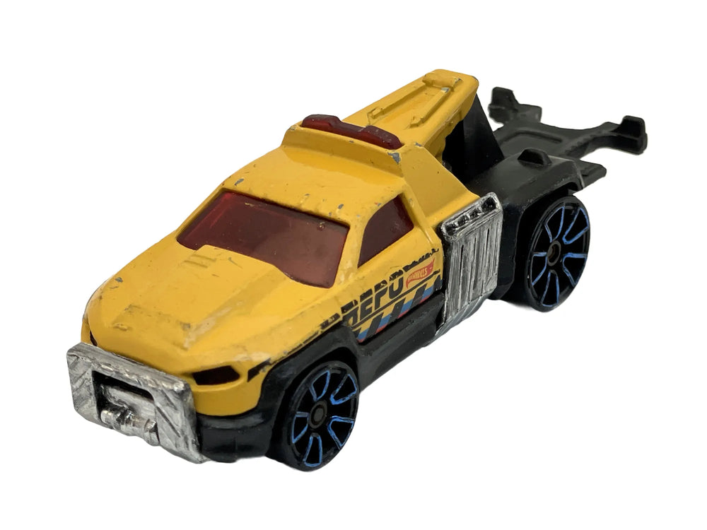 REPO DUTY, Hot Wheels 2012, Die cast GD1, Żółty, 1:64, Resoraki