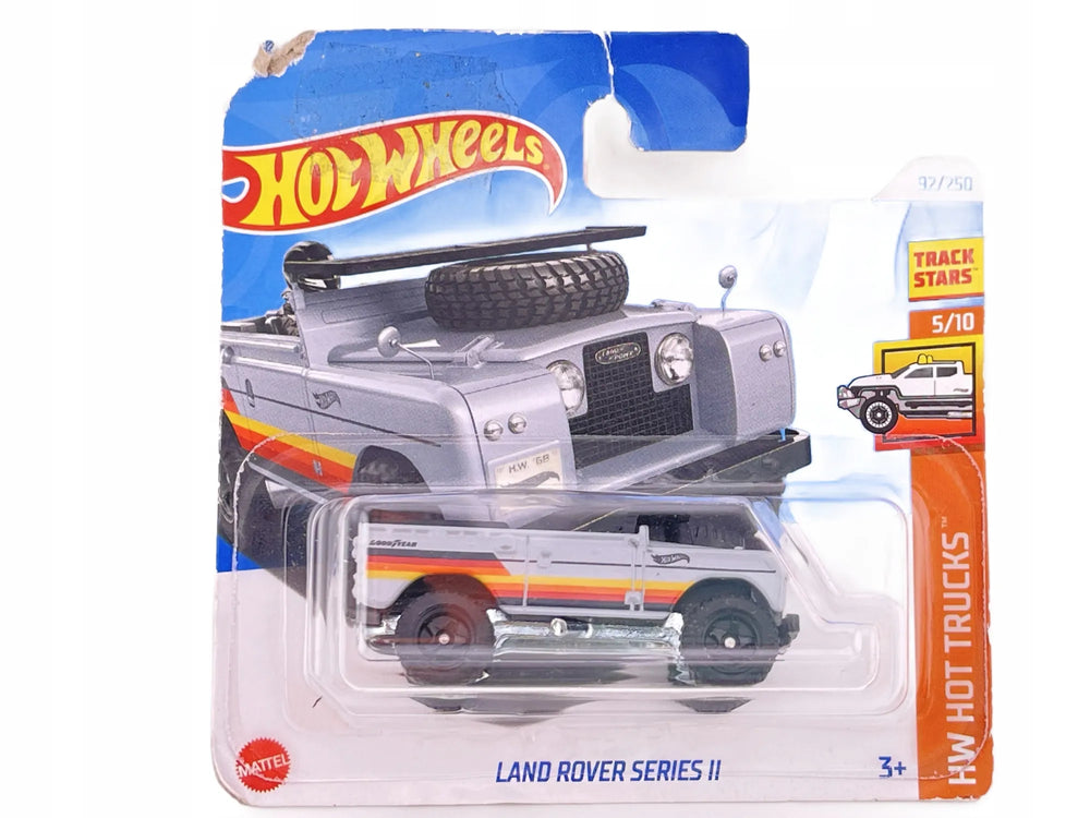 LAND ROVER SERIES II Hot Wheels 2024 Srebrny 1:64
