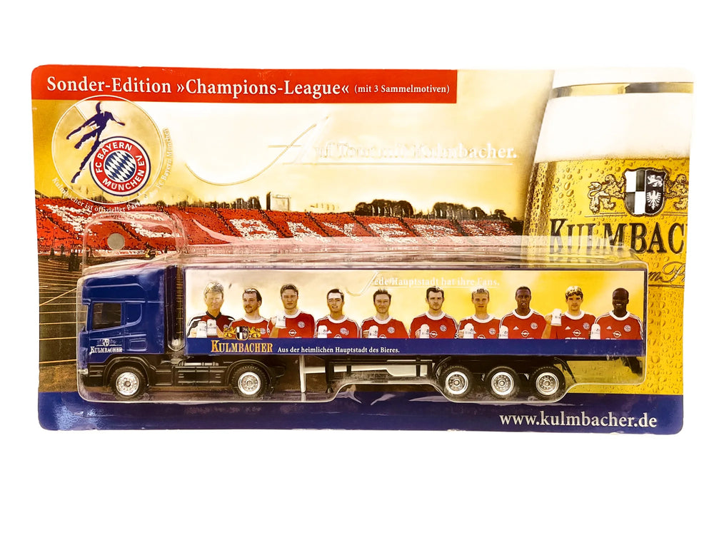 Scania Truck Grell 1:87 Blister Reklama FC Bayern München Champions-League