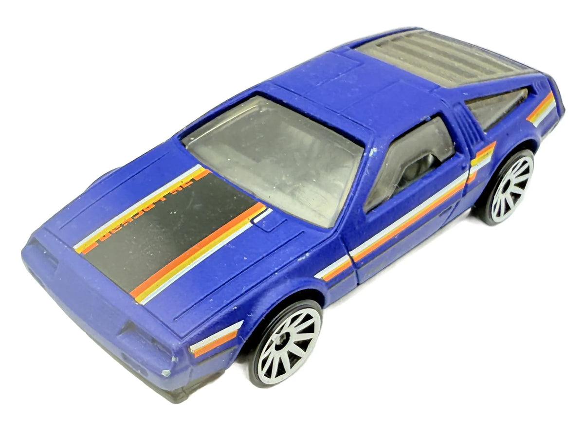 DELOREAN DMC-12, Hot Wheels 2009, Die cast R0931, Niebieski, 1:64, Resoraki