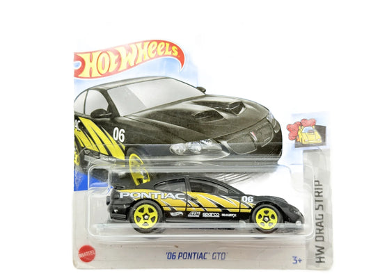 '06 Pontiac Gto Hot Wheels Czarny 1:64