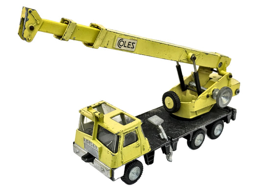 COLES Hydra Truck 150T Dinky Toys '70 Żółty 1:43 Made in England