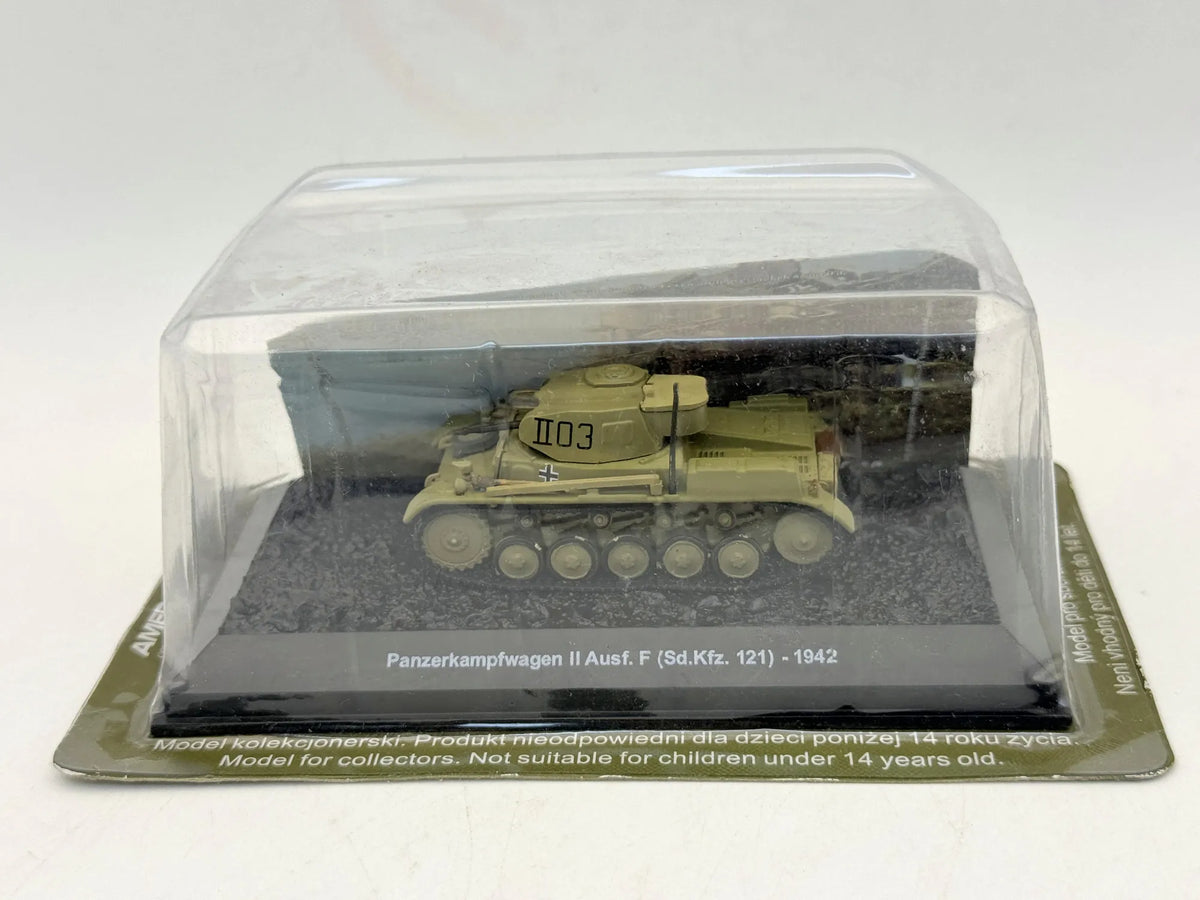 Czołg Panzerkampfwagen Ii Ausf. F Sd.Kfz. 121 - 1942 AmerCom Oliwkowy 1:72
