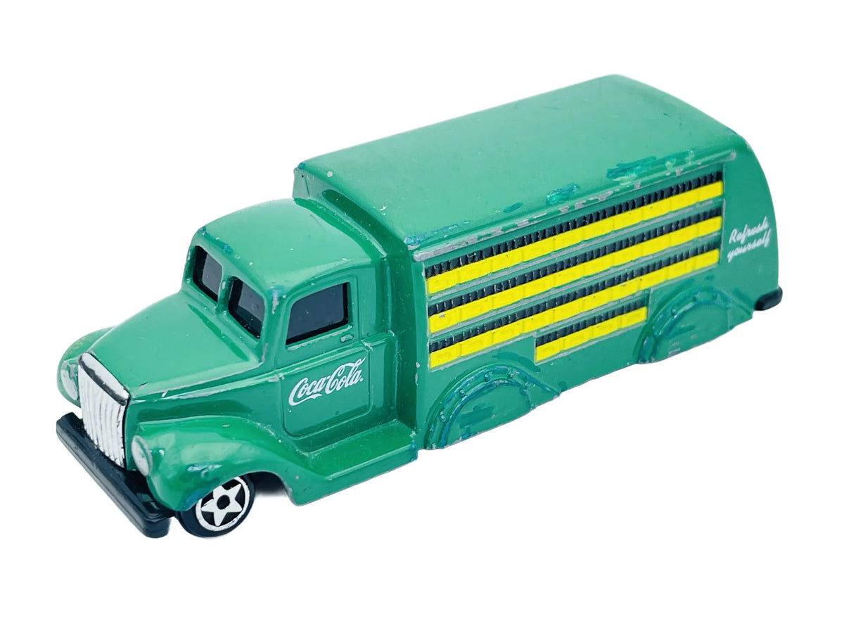 Ciężarówka Coca-Cola, resoraki, die cast, 1:60