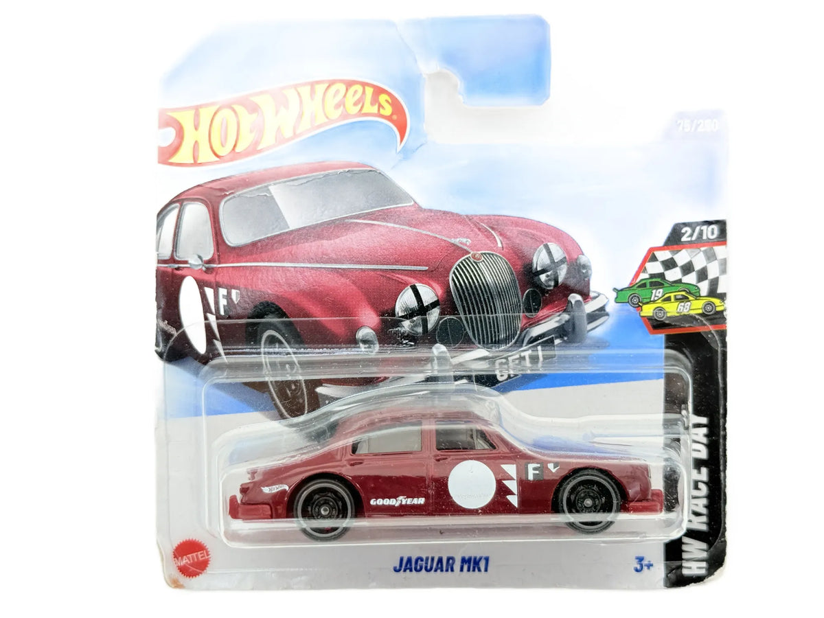 JAGUAR MK1 Hot Wheels 2024 Czerwony 1:64