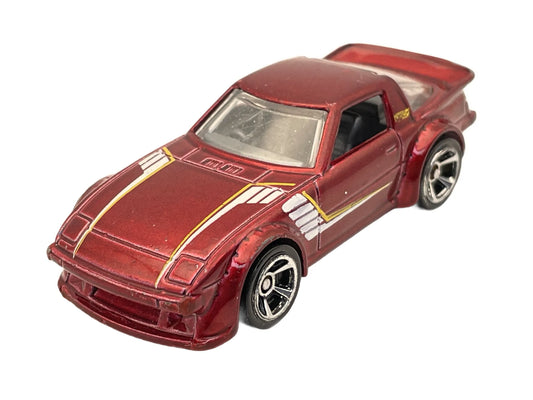 MAZDA RX-7, Hot Wheels 2011, Die cast I NL, Czerwony, 1:64, Resoraki