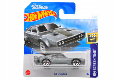 ICE CHARGER, Hot Wheels, Resoraki, Die cast Htb34-N521, Szary, 1:64