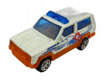 Jeep Cherokee Xj Mainline Majorette 1990S Biały 1:61