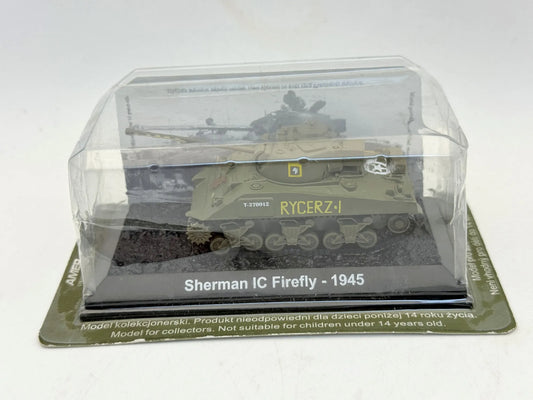Czołg Sherman Ic Firefly - 1945 (RYCERZ-1) Tanks of the World AmerCom 1:72
