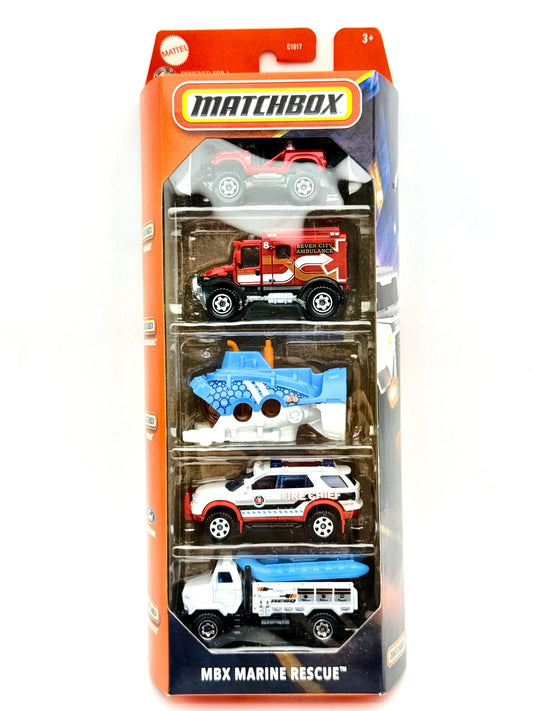 MBX Marine Rescue Matchbox 2024 1:64 Blister Biały