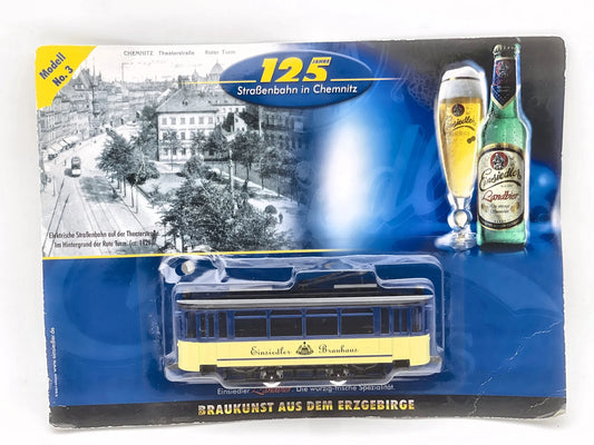 Bautzener Triebwagen Grell 2005 1:87 Tramwaj Einsiedler Brauhaus Żółty