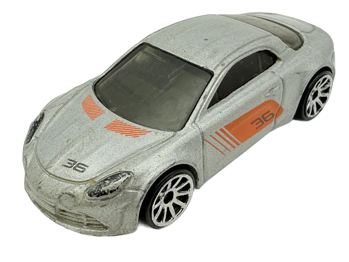 Alpine A110, Silver, Hot Wheels 2018, resoraki, die cast, srebrny, 1:64