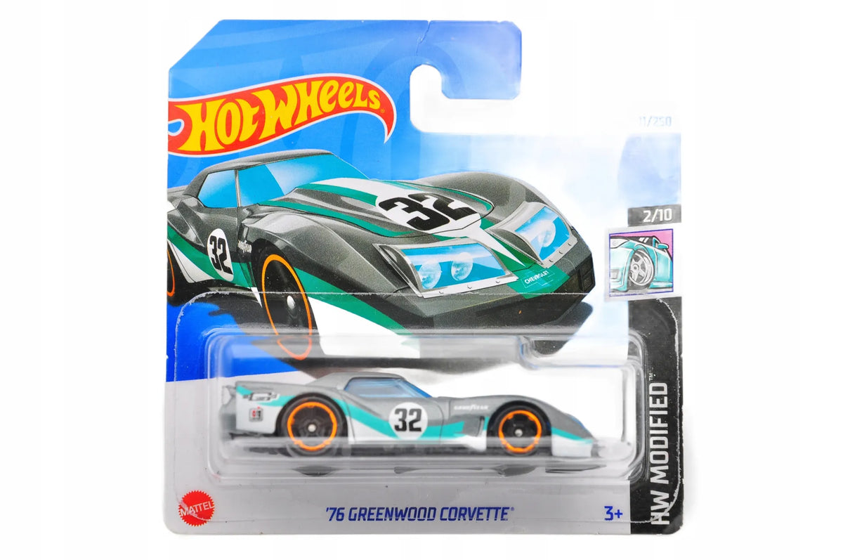 '76 GREENWOOD CORVETTE Hot Wheels 2024 Grafitowy 1:64