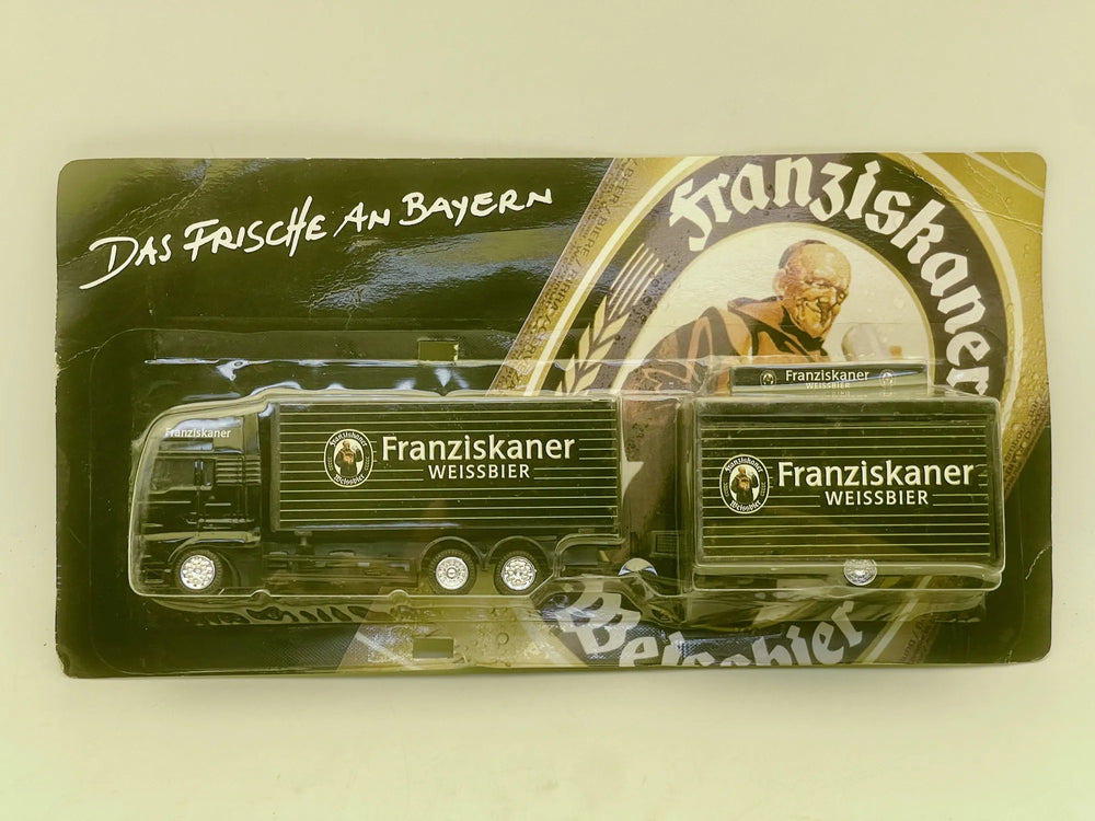 MAN TRUCK DGD 1:87 Ciężarówka Promocyjna Blister Franziskaner Weissbier