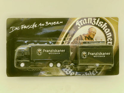 MAN TRUCK DGD 1:87 Ciężarówka Promocyjna Blister Franziskaner Weissbier