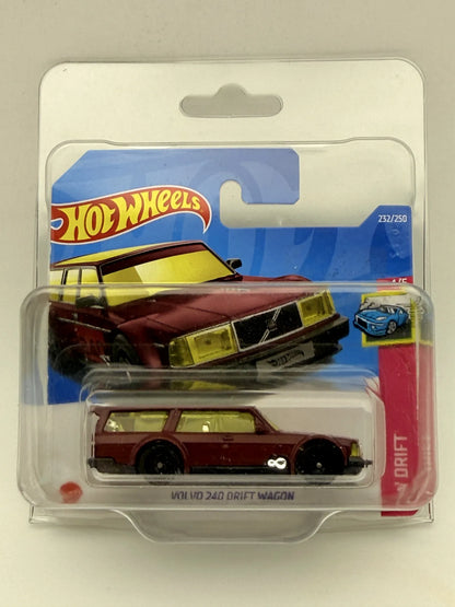 Volvo 240 Drift Wagon HW Drift Hot Wheels 2022 Bordowy 1:64
