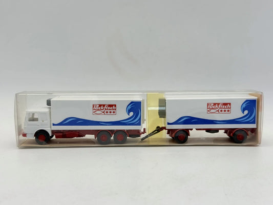 Ciężarówka Man Kühl-Lastzug Wiking Biały 1:87 Made in Germany