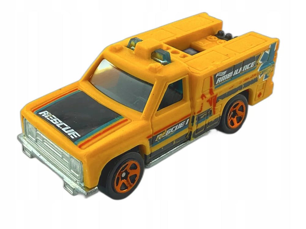 Hw Rapid Responder Hot Wheels Żółty 1:64