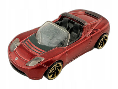 2008 Tesla Roadster Hot Wheels 2008 Czerwony 1:64