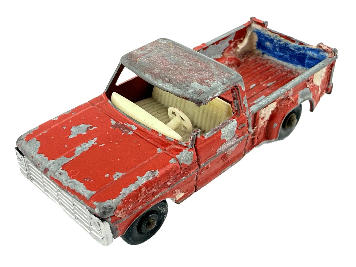 FORD PICK-UP, Matchbox, Made in England, Die cast NP6, Czerwony, 1:64