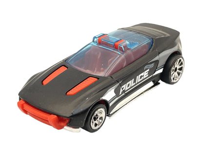 ALPHA PURSUIT POLICE, Hot Wheels 2019, Resoraki, Die cast GHB75 Czarny 1:64